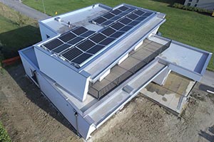 8,96 kWp - Flachdach - Kioto Smart - SolarEdge - Mauren, Liechtenstein